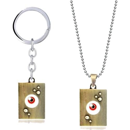 Anime Jewelry HUNTER x HUNTER Keychain Kurapika Pendant Key Ring Holder For Women Men Jewelry Christmas Gifts