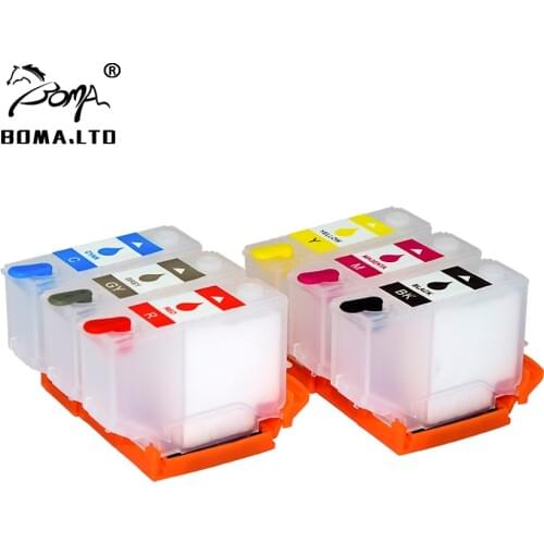 BOMA.LTD XP-15000 XP15000 378XL 478XL Refill Ink Cartridge With Auto Reset ARC Chip For EPSON Expression Photo HD Printer