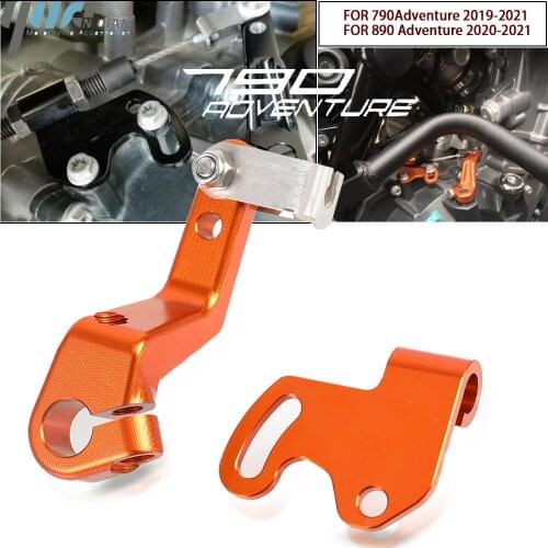 For 790 ADVENTURE 890 Adventure 2019 2020 2021 One Finger Clutch Compatible Motorcycle Aluminum Easy Pull Clutch Lever System