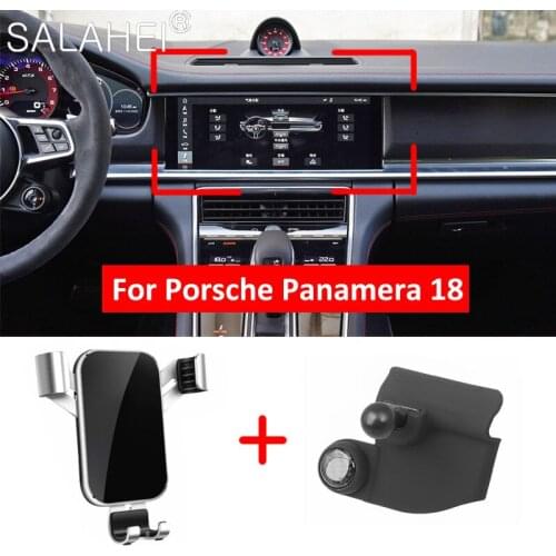 For Porsche Panamera 971 2017 2018 2019 2020 Car Air Vent Mount Smart Phone Holder Stand Mobile Phone Stable Cradle Accessories