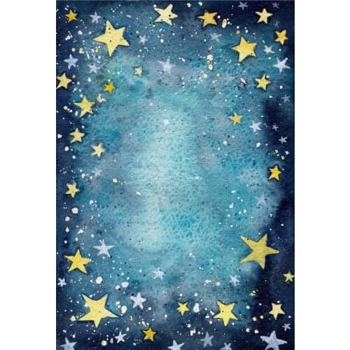 Art Fabric Background for Photo Session Star Photophone Vinyl Cloth Eco Friendly Baby Candy Bar Wedding Photography Photo Studio