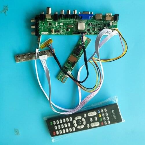 Kit for LP154WE2-TLA3/LP154WE2-TLA1 HDMI VGA DVB-T2 1680X1050 Controller board Digital TV USB AV Screen monitor LCD Panel 1 CCFL