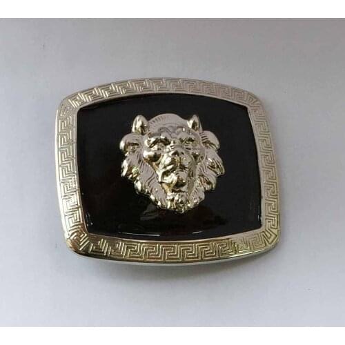 Lion King Face Belt Buckle Western