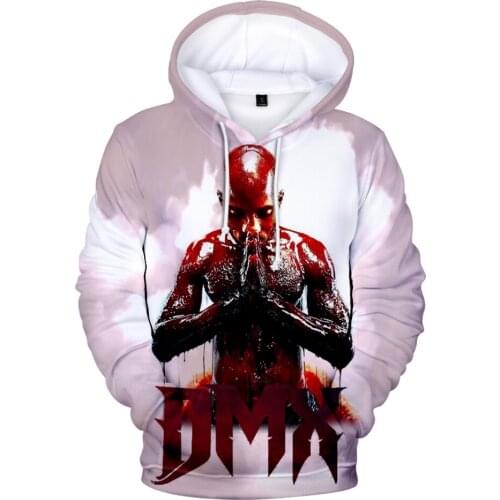Hot Sale DMX 3D Print Hoodie Fashion Kids Hoodies Sportswear Casual Hooded Youthful Hip Hop Women/Men Hooded Popula Kids Clothes