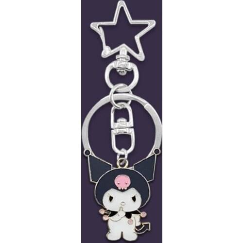 2021 New Korea Fashion Animation Key Chain for Woman Fashion Trend Key Chain Anime Keychain Jewelry Wholesale