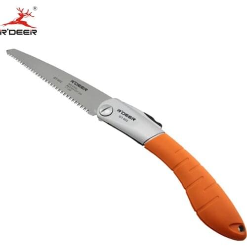 RDEER Folding Saw 450mm SK5 Wood Hand Saws Survival Kits Gardening Hand Tools