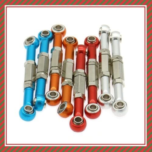 RCAWD 2PCS Linkage Tie Rod Rear Upper Suspension Arm For Rc Hobby Model Car 1/10 Fs Racing Buggy Truggy s-Course Desert Buggy