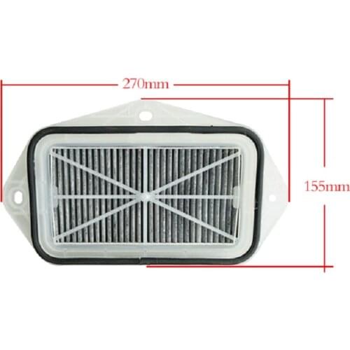 3 holes Cabin Air Filter For Vw Passat Golf Touran Audi Skoda Octavia Yeti Seat Altea Leon Efficient External Filter
