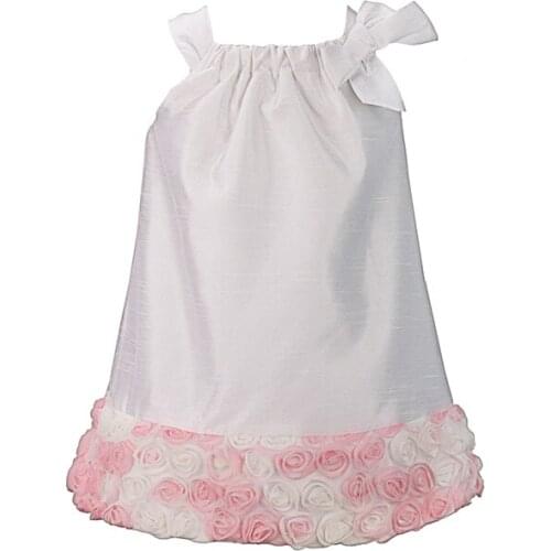 Yatheen Baby Girl 3m-18m Applique A Line Dress Kids Party Dresses