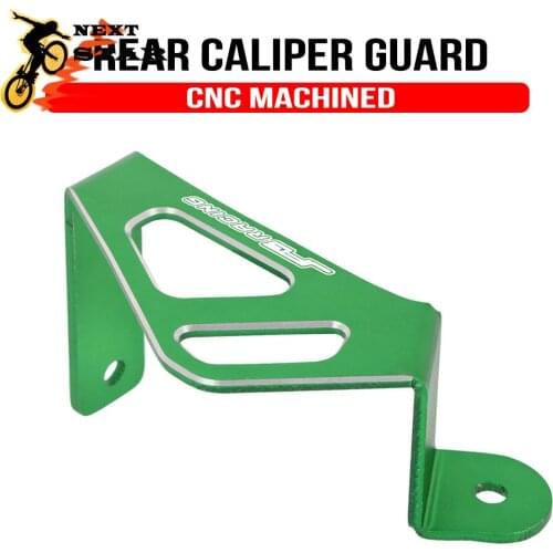 Motorcycle CNC Rear Caliper Guard For Kawasaki KDX KLX KX KDX200 KDX220R KLX300R KX125 KX250 KX500 KLX250/S 125 200 300R 03-2020