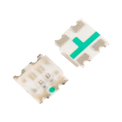 100PCS 1615 SMD LED bicolor ( red + yellow green ) 0603 double color LEDs 1.6*1.5mm 1.8-2.0v 20mA Free shipping