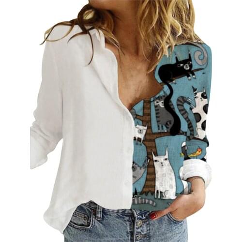 Блузки с принтом AsusuWei China At AliExpress