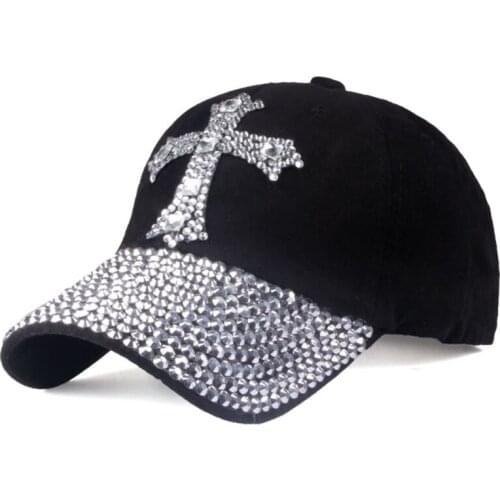 Baseball Cap For Men & Women 2021 New Fashion Sun Hat The Adjustable Rhinestone Cap Hat Free Shipping