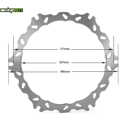 BIKINGBOY 367mm Front Brake Disc Rotor Disk for Buell XB9R FIREBOLT XB9S XB9SX XB12R XB12S XB12SS LIGHTNING XB12X 1125 R CR