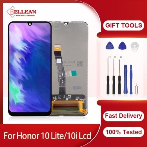 Dinamico 6.21" HRY-LX1 LX2 Lcd Replacement For Huawei Honor 10 Lite LCD Display With Touch Screen Digitizer Assembly Free Ship