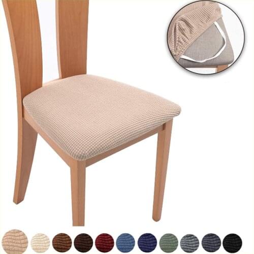 Office Home Chair Cushion Cover Custom Cushion Anti-fouling Cover Half-section Universal Chair Cover Stool Split Cover