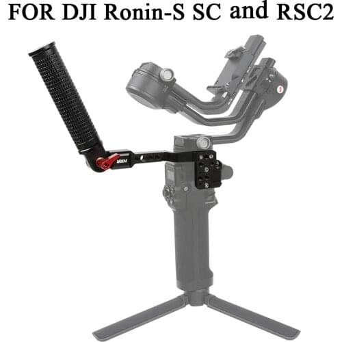 Handle Grip Hold for DJI Ronin S SC RS2 RSC2 Gimbal Stabilizer, With Monitor Plate Mount Extension Accessories