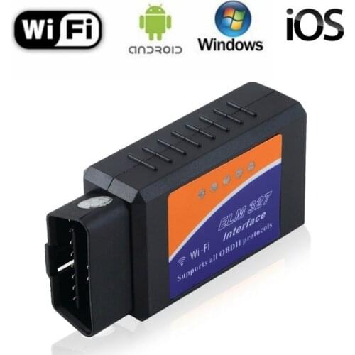 Wifi Elm327 Obd2 Pic18f25k80 Chip V1.5 Code Reader Elm 327 Obdii Diagnostic Tool Diesel/petrol On Android/ios Car Scanner