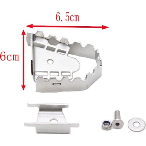 For BMW F850GS F750GS 2018 2019 2020 2021 F 750GS F750 GS F 850GS (Not Adventure) Rear Foot Brake Lever Pedal Peg Pad Extension
