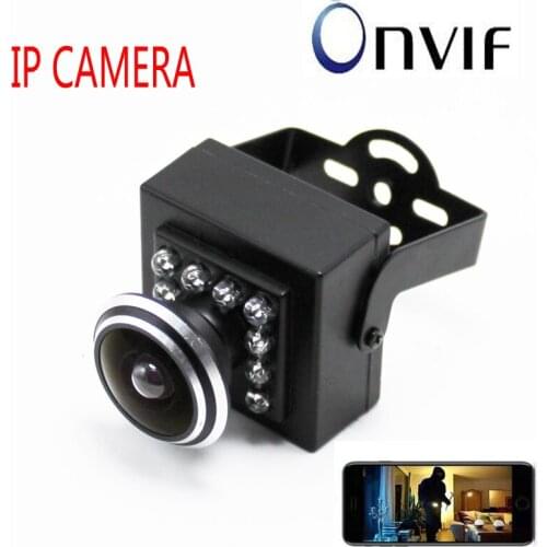 Mini IP fisheye ONVIF Camera HD 1080P P2P H265 Camera Home security anti-theft surveillance camera
