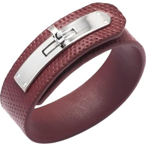 Fashion Leather Bracelets Bangles For Women Jewelry Interchangeable Cuff Bracelet Manchette Femme 2019
