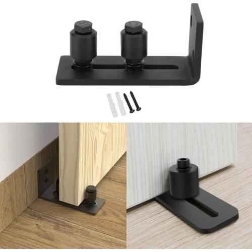 Barn Door Floor Guide Wall Mounted Stay Roller Guides for Garage Shed Doors