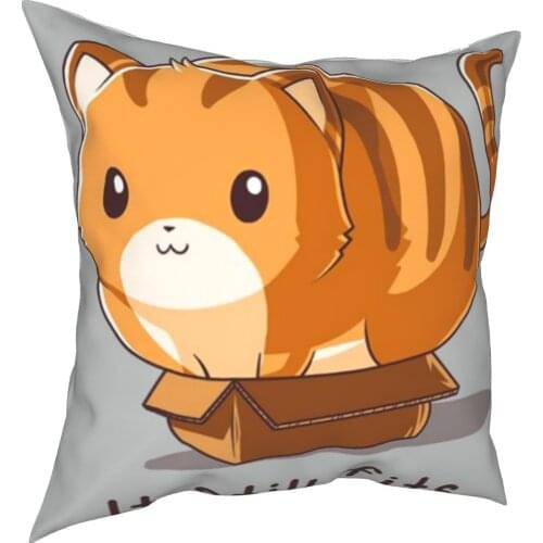 Knock lovely meow star illustration decoration cushion cover cushion cover 45 cm linen pillow residential culture