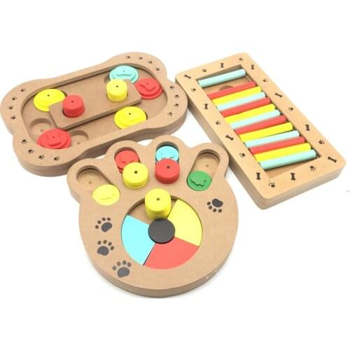 Dog Puzzle Intelligence Toys Increase IQ Interactive Slow Dispensing Feeding Pet Training Games Feeder For Small Medium Dogs