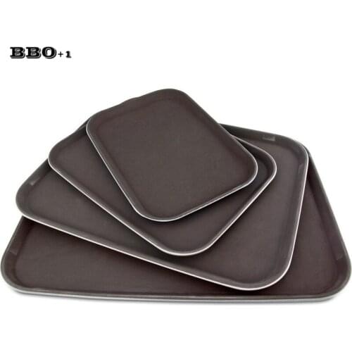 Popular Tray plastic Dessert Serving Tray Breakfast Bread Trays Drink Tea/Cake Kitchen Bar Dinnerware Tray Coffee Pastry Plate