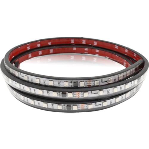 Silicone 24v Volt Truck Car Styling Rgb Sequential Led Strips Colorful Streaming Light Strips