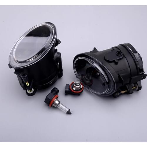 1 Pair Clear Front Bumper Fog Light Lamp Fit For BMW E39 M5 E46 M3 2001 2002 63177894017 63177894018