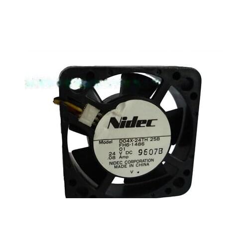 1pc new fan D04X-24TH 24V 0.08A Nidec 40*40*10 freeship