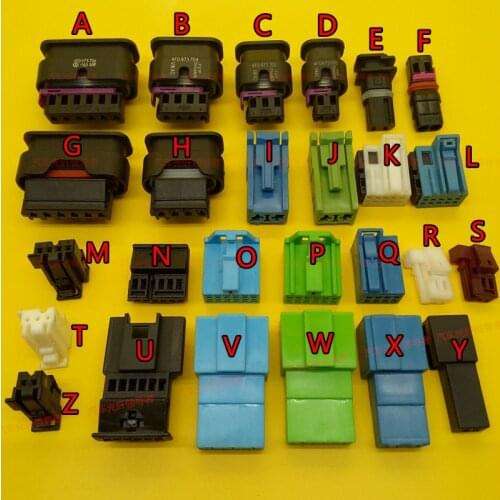 1PC for Mercedes-Benz midrange tweeter plug bass 2p connector antenna lock radar plug modification plug-in