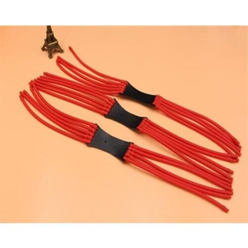 1pcs Slingshot Hunting Powerful Card Ball Rubber Band 2050 Powerful High Elasticity Outdoor Catapult Shooting Accessories