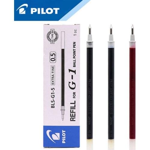 10 Pcs/Lot Japan Pilot BLS-G1-5 Gel Ink Refill 0.5mm office and school stationery pen wholesale
