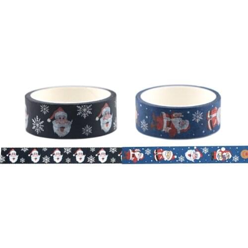 20pcs/lot BH1164 Blinghero 15mmX5m Christmas Washi Tape Cartoon Masking Tape Deer Adhesive Tape Gift for Family