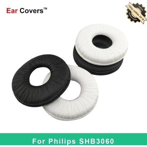 Earpads For Philips SHB3060 Headphone Earpad Replacement Headset Ear Pads PU Leather Sponge Foam