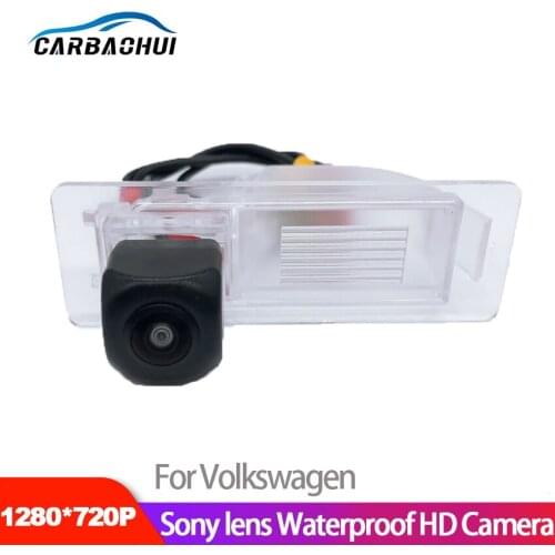 Car Rear View Reverse Backup Camera For Volkswagen New Santana 2012~2019 Starlight Night Vision car Parking Camera