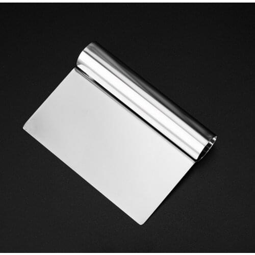 HGHO Stainless Steel Flour Cutter All-Steel Floor Scraper Baking Kitchen Dough Cutting Tool