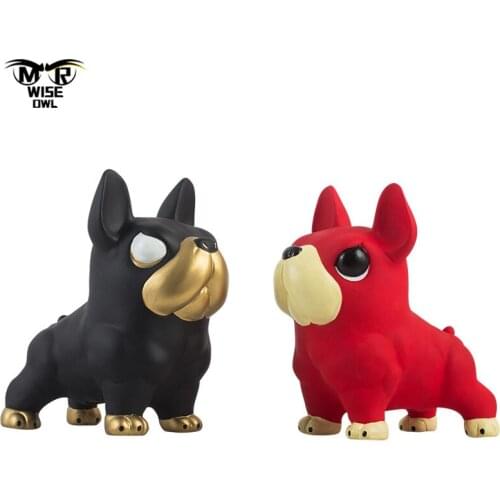 Ceramic Cute Dog Piggy Bank Animal Figurines Money Box Home Decor Living Room Bedroom Desktop Decoration Kawaii Accessories
