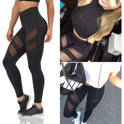 Bigsweety Hot Sale Women Leggings Sexy Mesh Leggins Summer Mesh Patchwork Pants Female Lady Leggings Ankle Length Trouser New