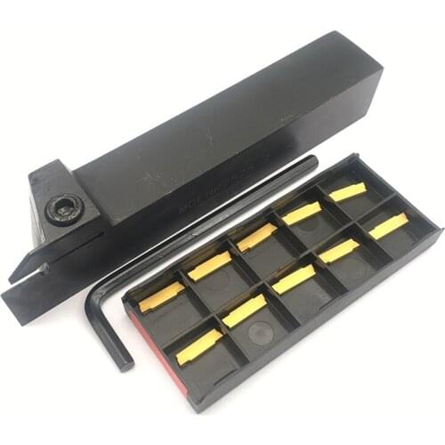 MGEHR2525-2 1PCS+ 10PCS MGMN200 G FT4025 carbide insert for CNC Lathe Turnning cutter holder turning tools holder