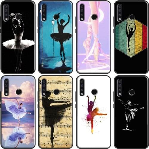 Ballerina Dance Ballet Girl Soft For Huawei Honor 7C 4C 6C 7A Pro 8 9 10 20 10X Lite 8A 9A 8S 7S 6X 9X 8X 10i Case