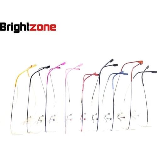 New titanium rimless memory alloy glasses frame eyeglasses custom made optical eye glass eyewear men women high quality CE mark