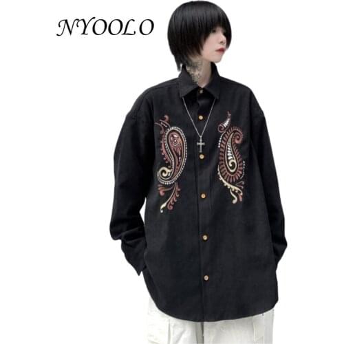 NYOOLO Women's Shirts With Embroidery