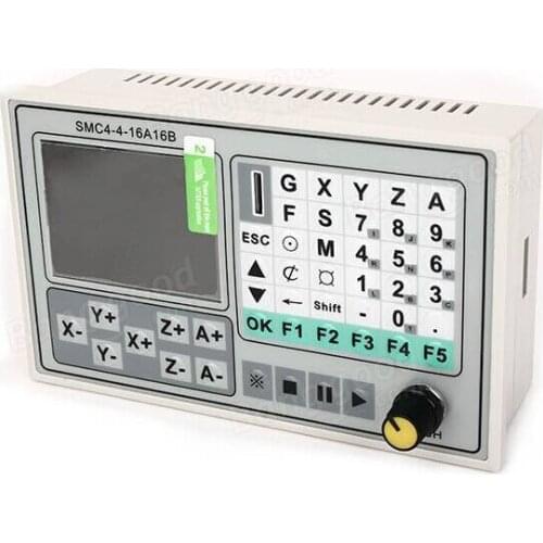 Free shipping 50KHZ CNC 4 Axis Offline Controller Breakout Board Engraving Machine Control System Card