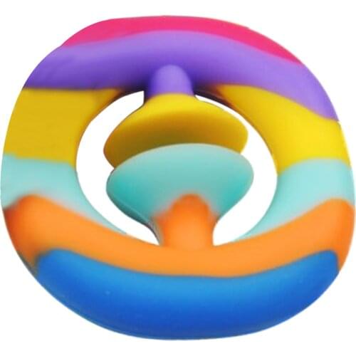 Silicone Fidget Toys Snap Hand Grab Antistress Toy Autism Special Needs Stress Relief Calming Simple Dimple Fidget Sensory Toys