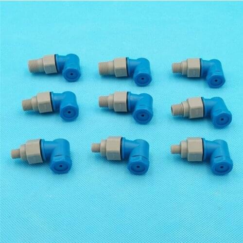 Cone sprayer nozzle,plastic water corner cone spray pattern nozzle,cooling,factory cleaning quick relaease cone spray nozzle