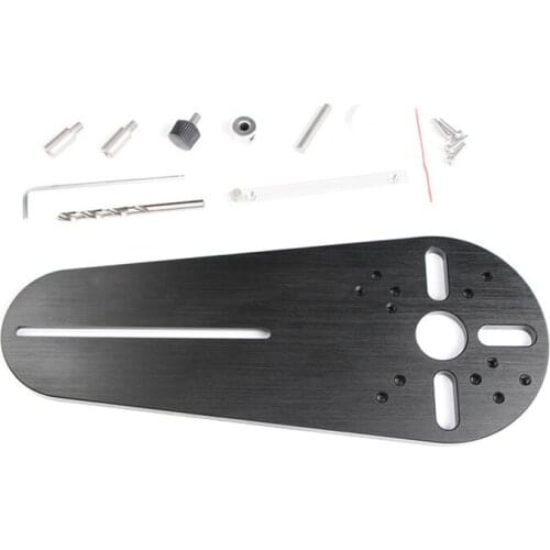 Circle Cutting Jig For Electric Hand Trimmer Wood Router Woodworking Milling Circle Milling Groove(C)