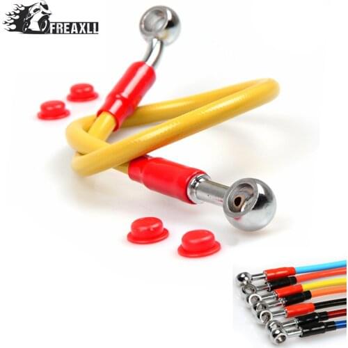 Universal Motorcycle Brake Oil Hose Line Pipe Hydraulic Reinforced motorcycle dirt bike For Suzuki bandit 400 Honda PCX 125 BMW